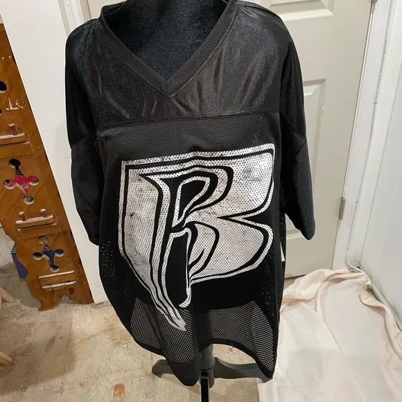 Distressed Ruff Ryders Mesh Graphic Jersey - Picture 2 of 7
